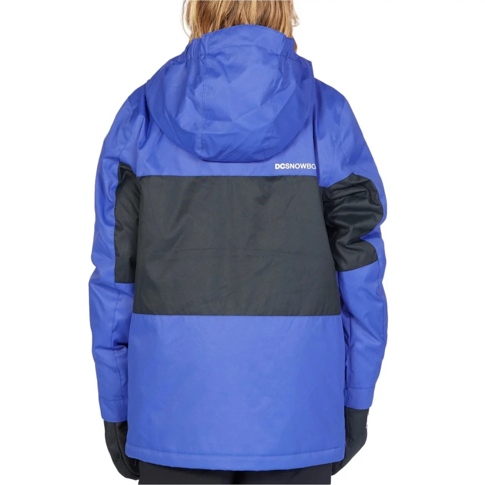 DC Defy Snowboard Jacket, Boys Youth Medium (12), Royal Blue - Image 2 of 4