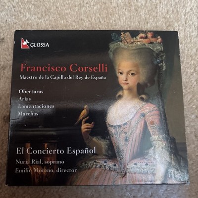 FRANCISO CORSELLI  EL CONCIERTO ESPANOL EMILIO MORENO NURIA RIAL CD 