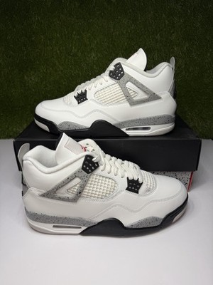 Air Jordan 4 White Cement Retro OG Size 10.5 Mens Sneakers 2025 FV5029-100