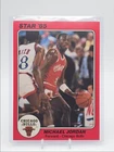 MICHAEL JORDAN 1985-86 STAR BASKETBALL ROOKIE JUMBO BULLS #1 RC Q4244
