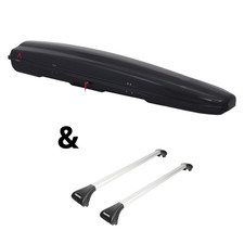 Für Mini Clubman Typ R55 - Dachträger Menabo Ariete & Dachbox Arjes 280 Neu