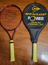 Dunlop Power Shot 25" Junior Tennis Racket Lot of 2 Beautiful 