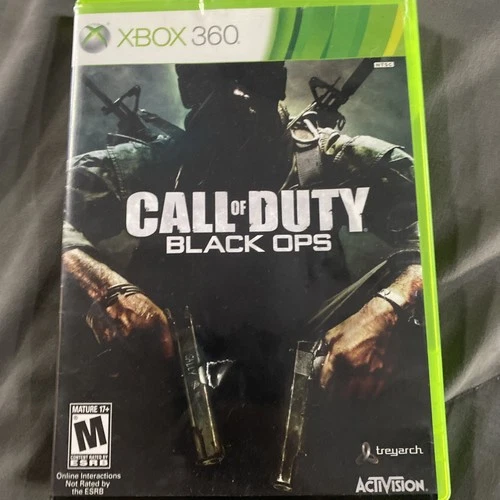 Call of Duty: Black Ops Microsoft Xbox 360 Clean Disc & Manual Tested Fast Ship