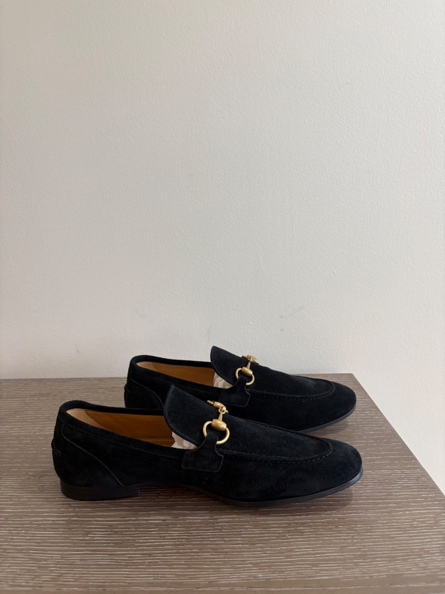 Gucci #2TUQLF Mens Jordaan Horsebit Loafers Size 10 s-l1200.jpg main image 3