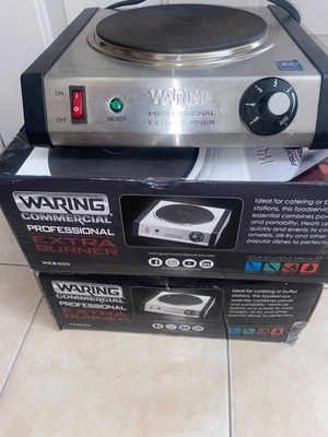 #ad #ad Waring Commercial WEB300 Single Cast Iron Burner Phase 1 120V $95.00