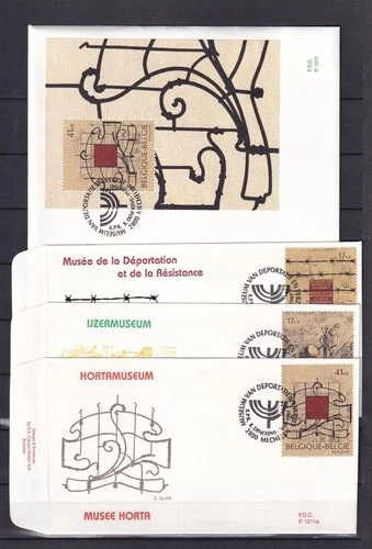 [LG79620] Belgium N°2682/2684+BL74FDC First Day Cover COB € 22,75 SUPERB