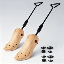 2PCS Adjustable Boot Stretchers For Cowboy Boots Men Width Shaper Shoes Expander