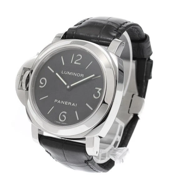 Panerai — Officine Panerai Luminor Base PAM00219 44mm Black Dial Hand-Winding Watch #C4189