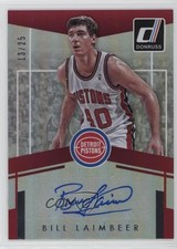 2016-17 Panini Donruss Elite Signatures 13/25 Bill Laimbeer #39 Auto 2d0