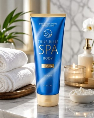 Bath & Body Works~*TRUE BLUE SPA~SUPER RICH BODY CREAM*~NEW