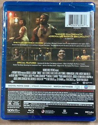 Sinners (Warner Bros July 2025) Blu-ray + Digital. Dark Comedy Sci
