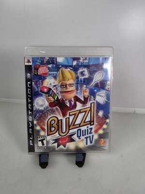 Buzz! Quiz TV (Sony PlayStation 3, PS3) CIB Complete - Excellent - Fast Ship