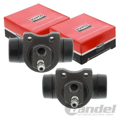 2X MAPCO Cylindre 19,05mm Arrière Convient pour Daewoo Espero Nexia Lanos - Photo 1/4