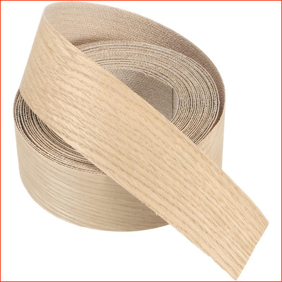 Kantenumleimer Selbstklebend Weiß Eiche 51mm x 7,62m Flexibles Kantenband