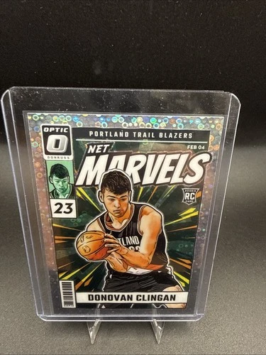2024-25 Panini Donruss Optic - Net Marvels Donovan Clingan #11 (RC) Fast Break