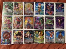 Dragon ball Super Card Foil Cards Lot Of 18