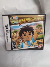 Go Diego Go Safari Rescue Nintendo DS 2007 Complete with Manual