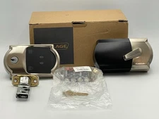 Schlage Encode Plus Smart Wi Fi Deadbolt with Camelot Trim - Satin Nickel