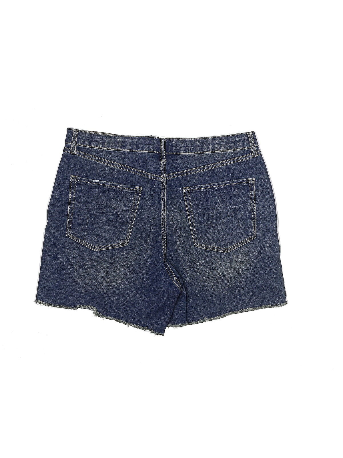 Jessica Simpson Women Blue Denim Shorts 16 - image 2