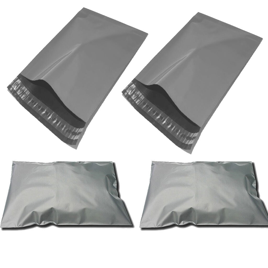 100 x 10x14 *Grey Postage Mailing Bags* OFFER 10"" x 14""