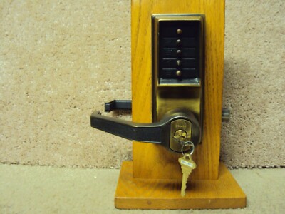 Kaba Ilco Unican Lock LL1000 LL1021 Lock Over Ride With Core and Keys