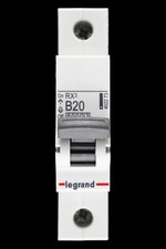 LEGRAND 20 AMP CURVE B 6kA MCB CIRCUIT BREAKER 4022 73 RX3
