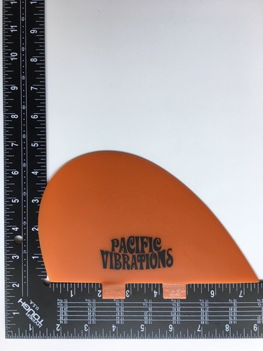 PACIFIC VIBRATIONS FCS 3 TAB SURFBOARD MINI SIMMONS TWIN FIN SET NEW HALF MOON - 第 3/3 張圖片