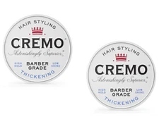 Cremo Hair Styling Barber Grade Thickening Paste, 4oz. - Pack of 2
