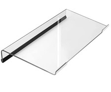 Acrylic Tilted Computer Keyboard Stand for Ergonomic Typing, Keyboard Tray