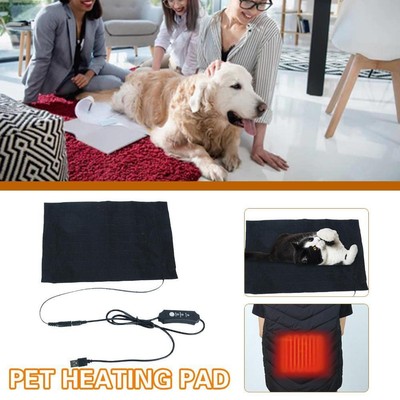 USB 3Level Electric Heating Pad Pet Dog Cat Bed Warmer Chair Office Home BHot~
