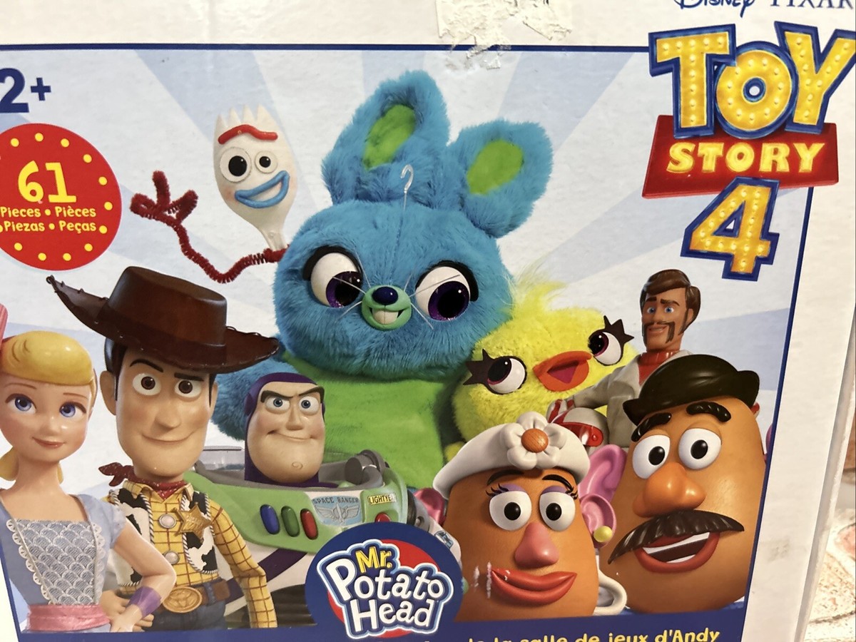 Disney Pixar Toy Story 4 Mr. Potato Head Andy Play Room Figure Set