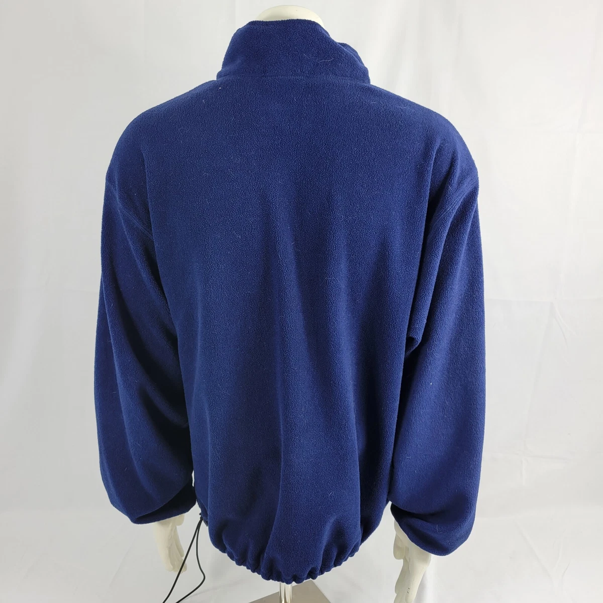 Vintage 90s Adidas Fleece Jacket Sweater Pullover Quarter Zip Men’s Size XL