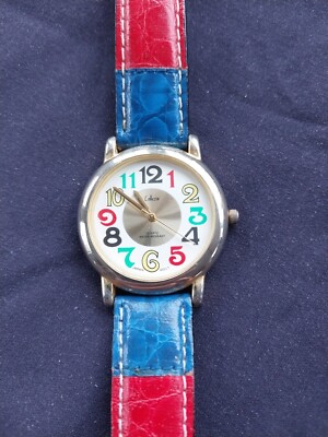 Collezio Quartz Wrist Watch Working Multicolored Band  / Numbers