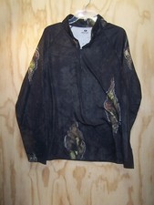 Mossy Oak Pullover Men's Camouflage 1/4 Zip Lightweight Jacket
