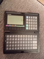 RARO diario digitale LCD Casio SF-4000 1988 vintage necessita di batterie condizioni favolose