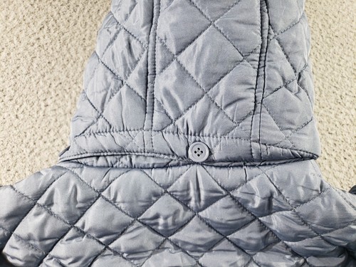 Lucky Brand Jacket Women's XL Extra Large Blue Quilted Snap Button Up Stretch - Picture 13 of 14