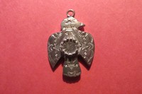 Six Pewter Indian Thunderbird Pendants Six Pewter Indian Thunderbird Pendants