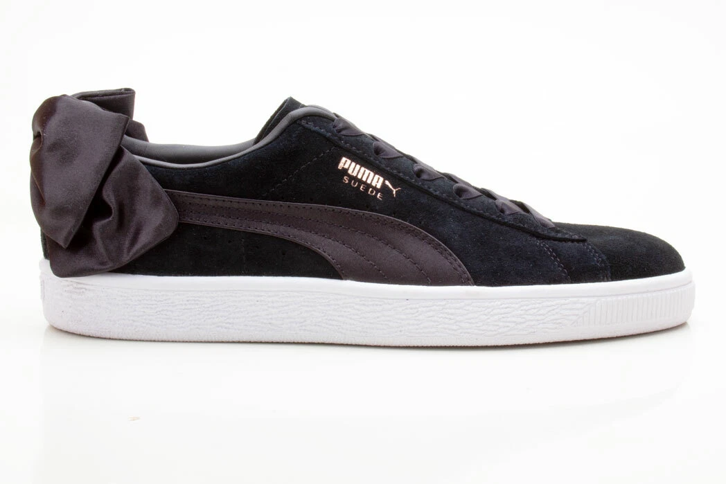 Puma basket best sale bow schwarz