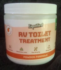 Liquified RV Natural Toilet Treatment Orange Powder Enzyme Formula 20 Treatments