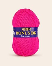 Sirdar Hayfield Bonus DK Acrylic Wool Double Knit Yarn Knitting and Crochet 100g