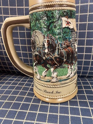 Budweiser National Historic Landmark Series Grants Cabin Stein | eBay