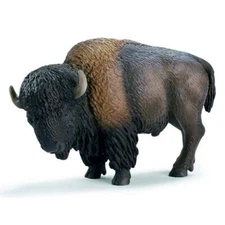 NEW Schleich 14349 American Bison wild life figurine animal replica RETIRED toy