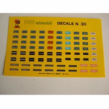 decals decal decals deco 1/43 TARGHE AMERICA ferrari GTO NART USA corvette porsche