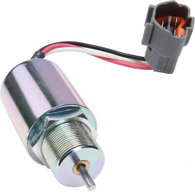 #ad 12V Stop Solenoid MM43662902 MM436629 For Toro 3000D Mitsubishi L3A L3C L3E L3E2 $32.01