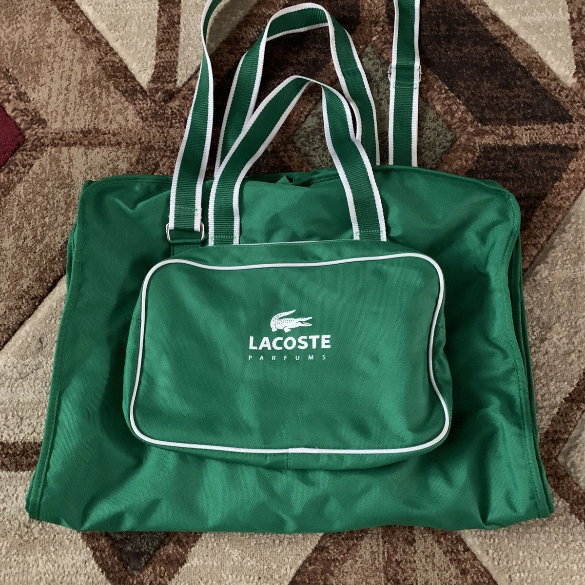 Lacoste Green Bag Foldable Hanging | eBay