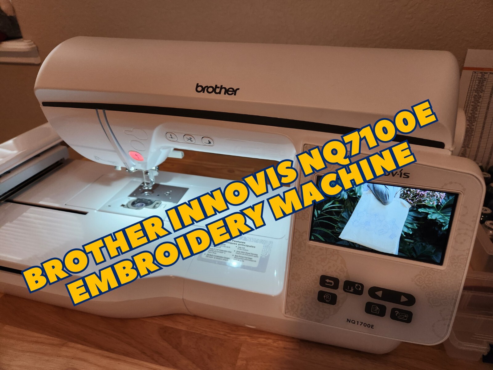 Brother INNOVIS NQ1700E Computer Controller Embroidery Machine with