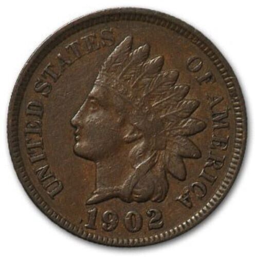 1902 P - Indian Head Penny - G/VG - Picture 1 of 1