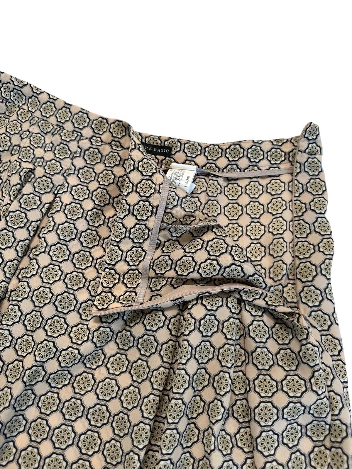 Zara Basic Womens Multicolor Pleated Tapered Trou… - image 9