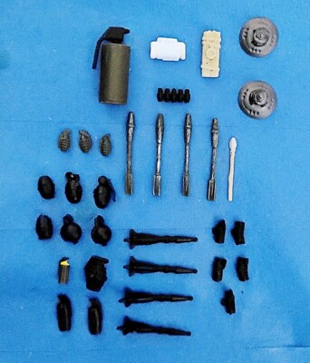 STAR WARS GI Joe - 1:18 Scale Bombs, Grenades, Explosives, and More - Fodder Lot