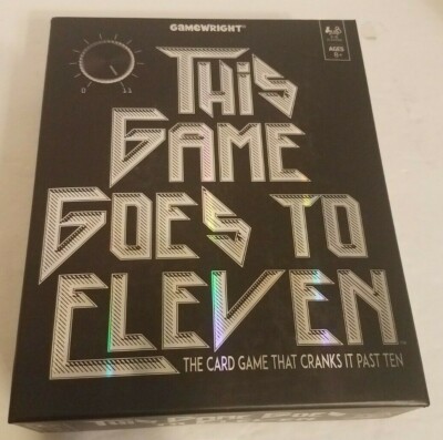 This Game Goes to Eleven - Brand New Sealed Card Game by Gamewright Ages 8+